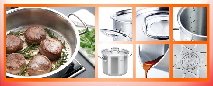 BỘ NỒI TỪ FISSLER PRO COLLETION 5 GLASS