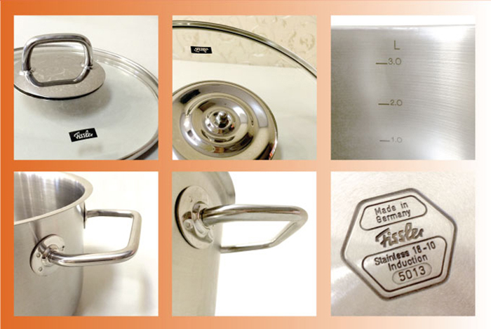 BỘ NỒI TỪ FISSLER VISEO 5 PIECE SET