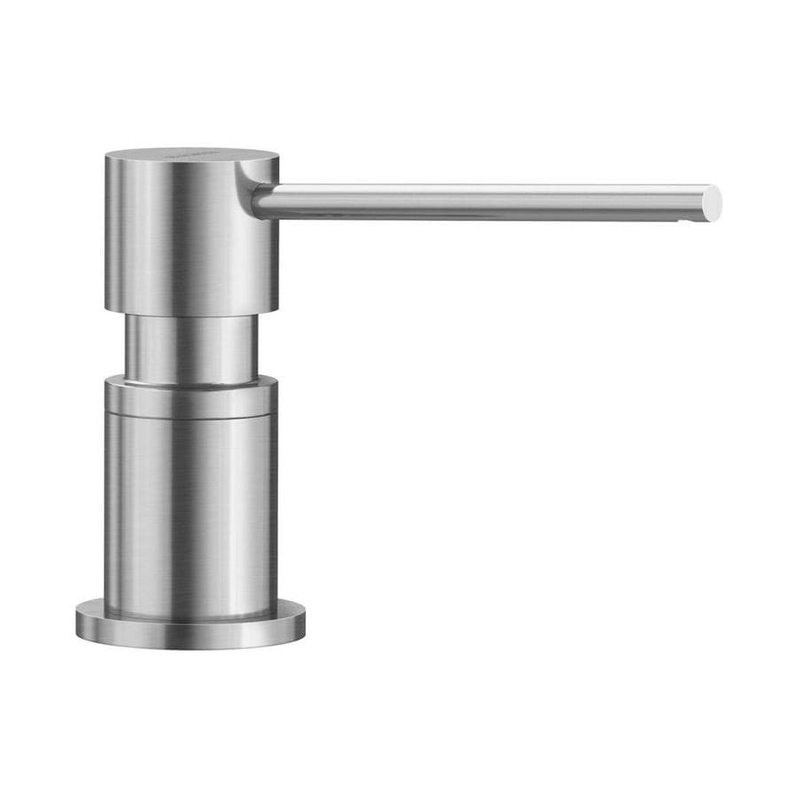 BLANCO Lato Stainless Steel Soap and Lotion Dispenser in the Soap & Lotion Dispensers department at Lowes.com