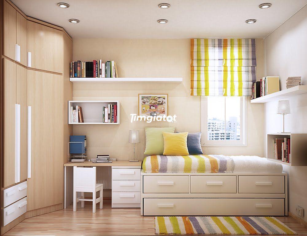 10 ý tưởng ăn gian diện tích khi thiết kế phòng ngủ nhỏ 3m2