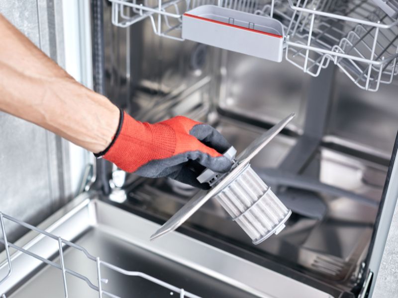 Quy trình sửa máy rửa bát tại Phố Bếp
