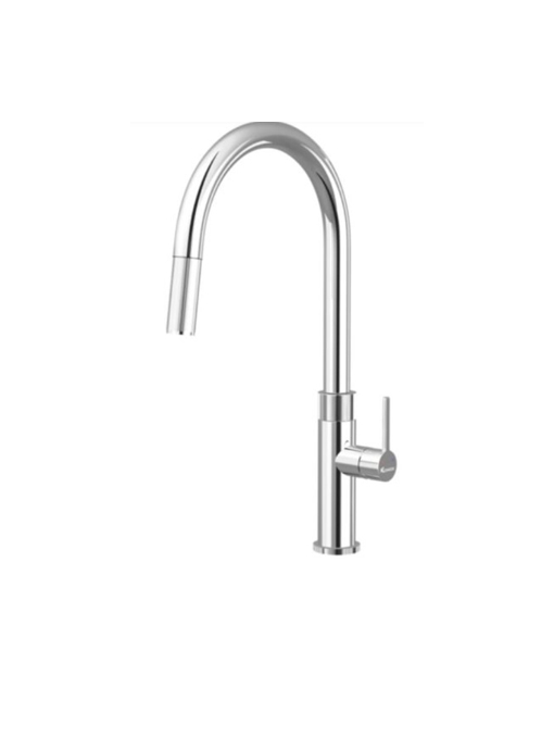 Vòi rửa bát dây rút konox Lasi Chrome