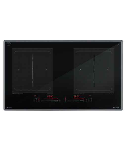 Bếp từ 2 vùng nấu GrandX GX IP856Pro