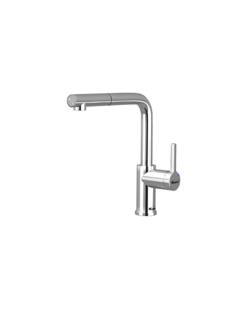 Vòi rửa bát dây rút Konox Lumo Smart Chrome